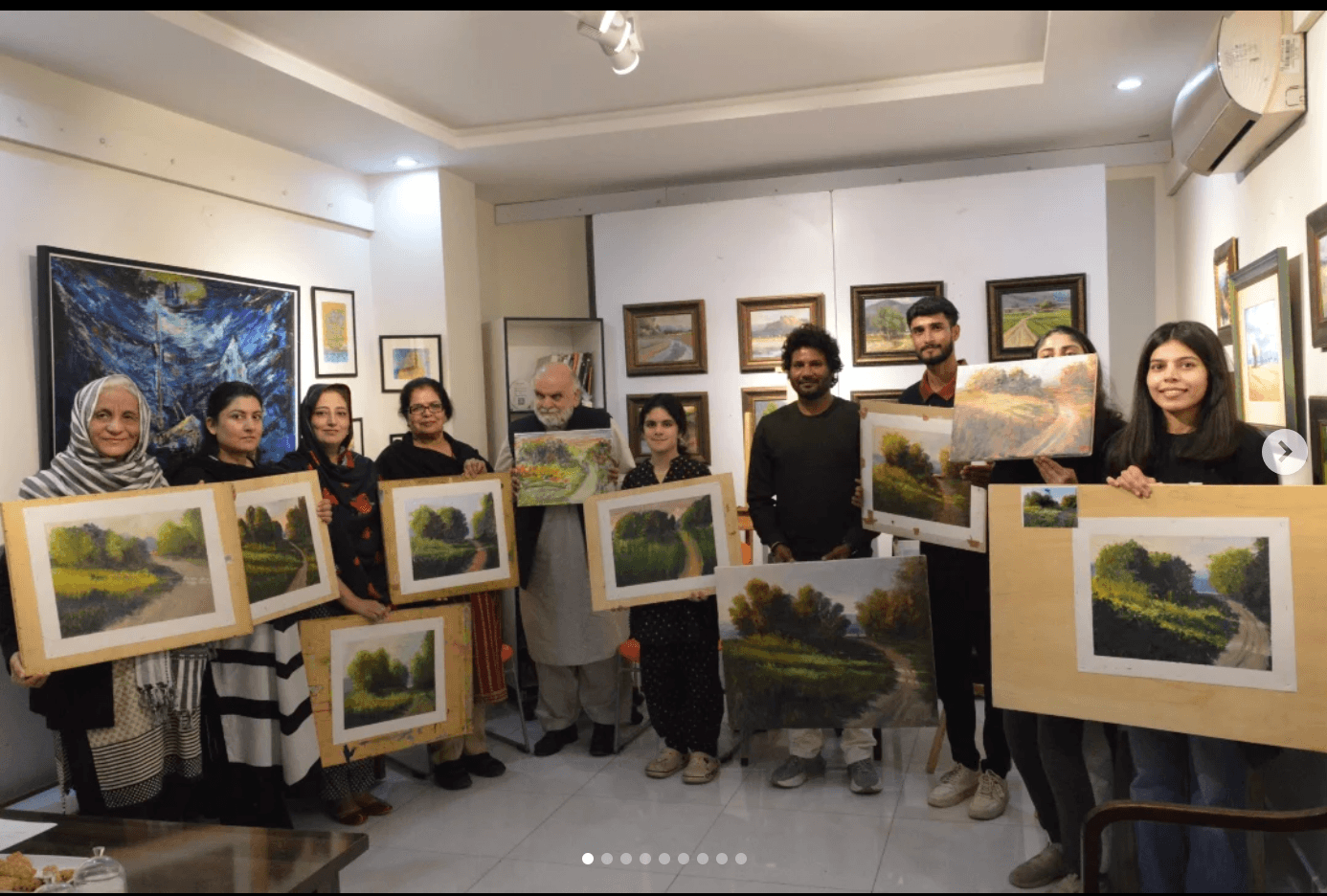 Spring Blossoms of Islamabad